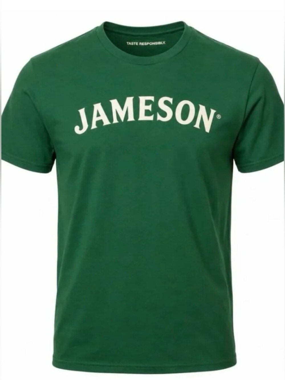 Jameson Whiskey Green Logo Short Sleeve Tee Size XL